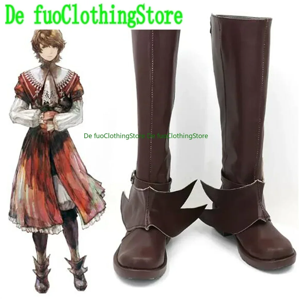 

Joshua Rosfield Final Fantasy XVI FF16 Обувь для косплея Сапоги Игра Аниме Вечеринка Хэллоуин Рождество DefuoClothing Магазин обуви