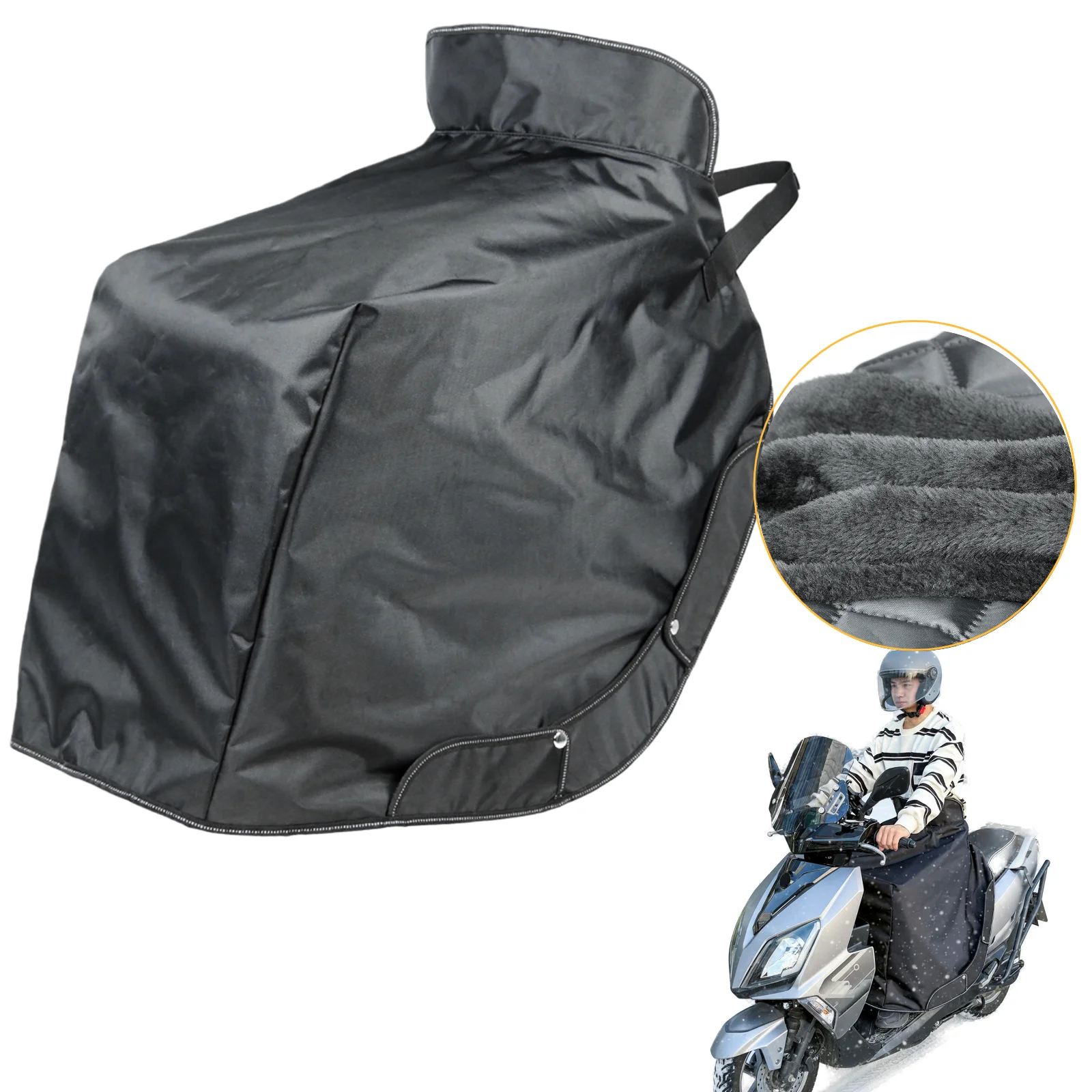 

Universal Scooter Leg Cover Waterproof Legs Blanket Rain Cover Windproof Motorcycle Leg Cover for Electric Cars Motorcycle
