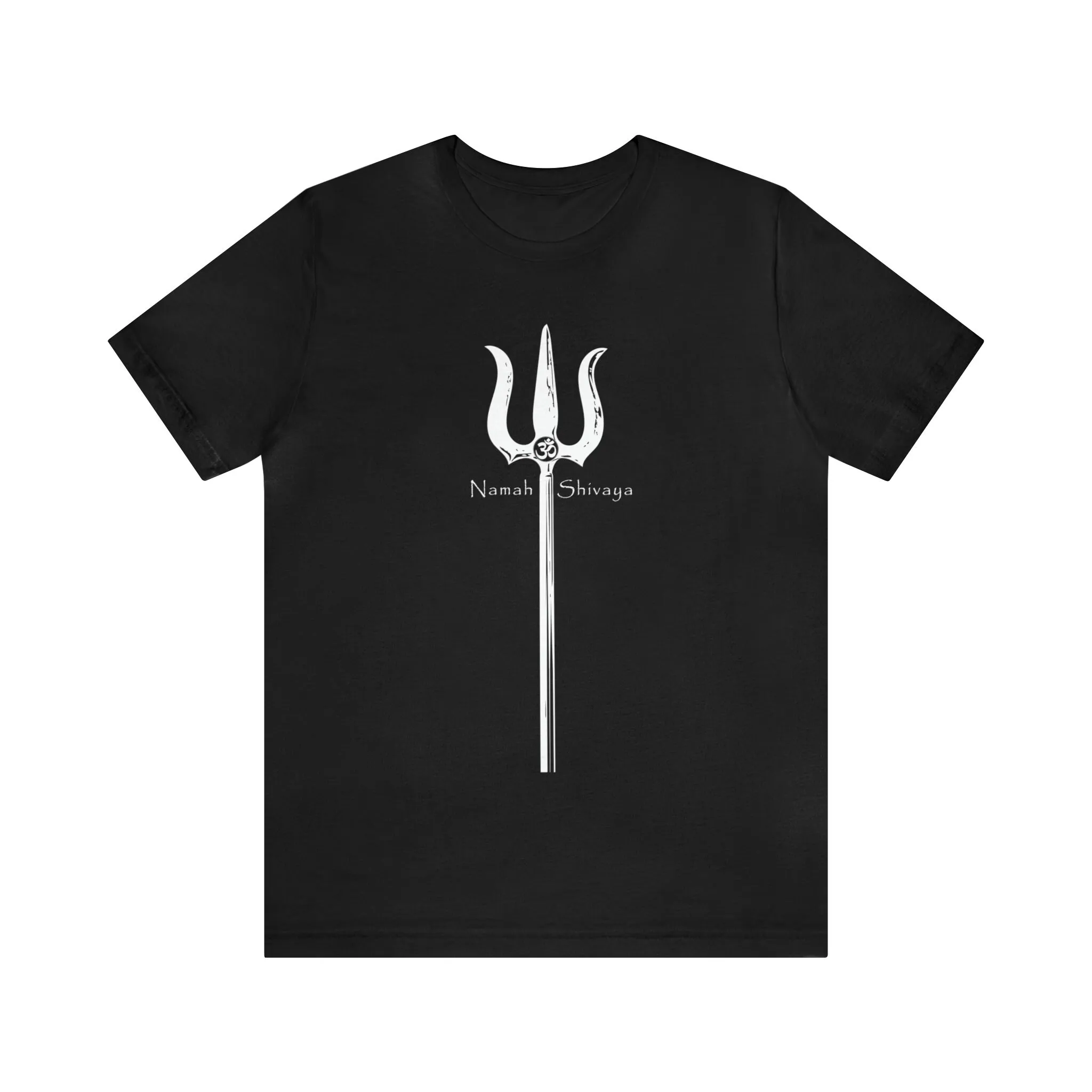 Shiva Trident Om Namah Shivaya Trishul Mantra T-shirt