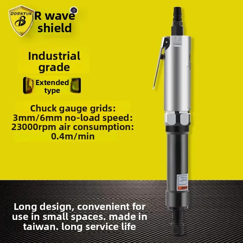 Pneumatic Extended Grinding Machine, High Torque Air-Powered Grinder, Grinding Wheel Machine, Straight Grinder Bd-6125