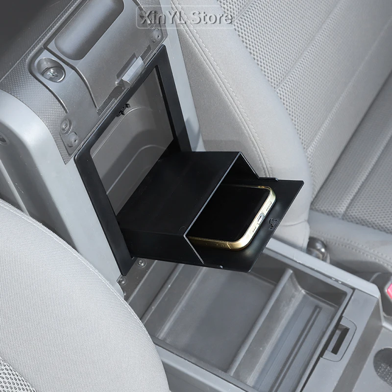 

Armrest Concealed Box Storage Box For Jeep Wrangler JL JK for Gladiator JT 2007-2024 Up Storage Accessories
