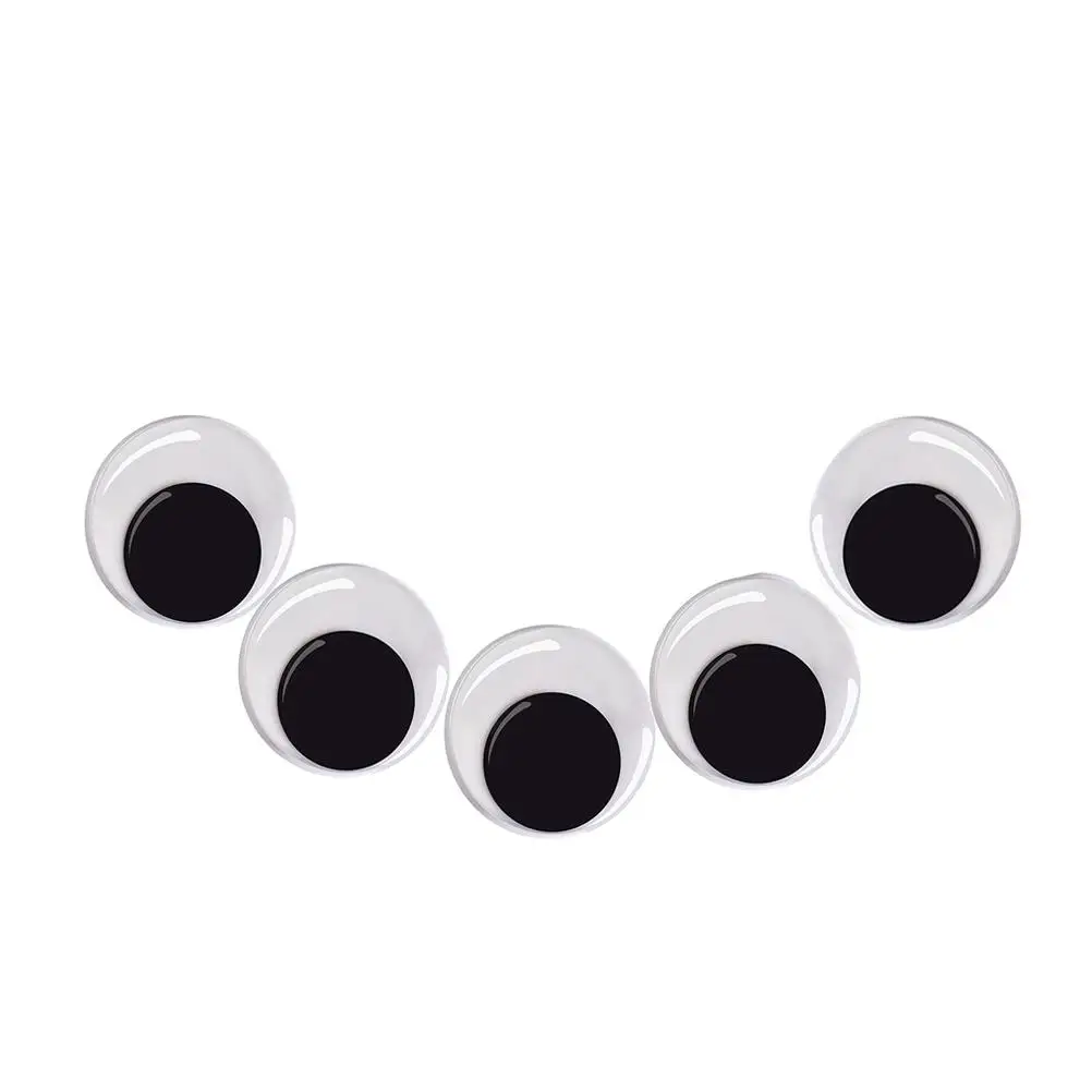 

100 Pcs Adhesive Movable Eyes for Crafting Wobbly Moving Wiggly Accessories