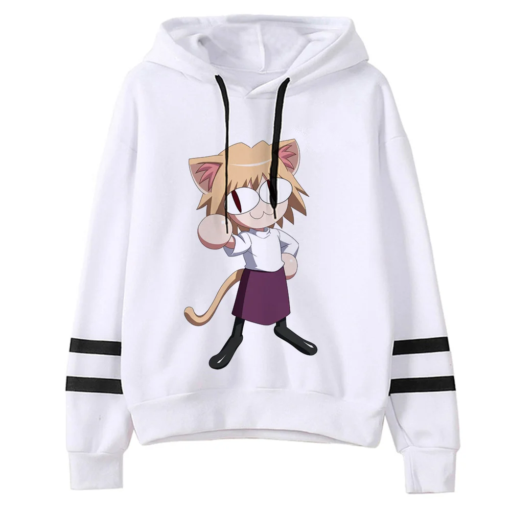 Neco Arc hoodies women sweat y2k japanese harajuku Winter  sweater sweatshirts women long sleeve top Hooded Shirt