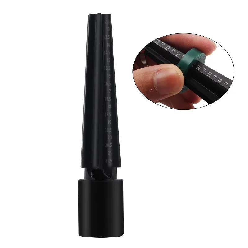 Precision Wax Ring Sizer Tool Jewelry Casting Expander for Measuring and Carving Wax Tubes Manual Ring Wax Knife Ruler