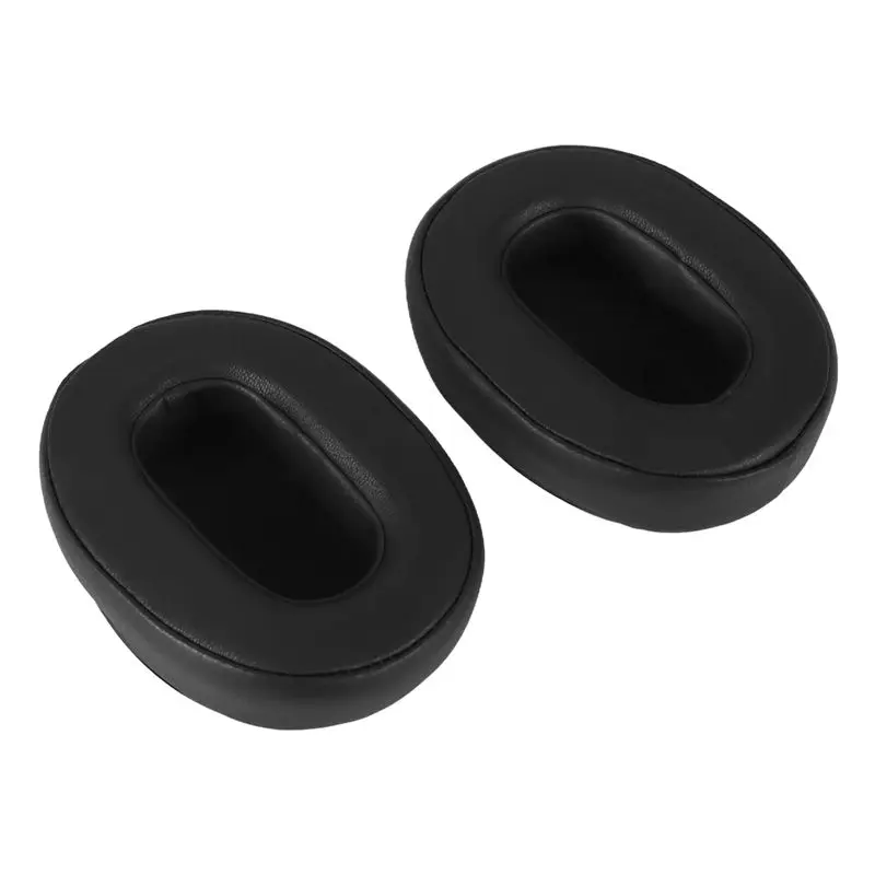 

A01K-Replacement Ear Pads For Sony WH-XB900N Headphones Earpads Leather Headset Ear Cushion Repair Parts (Black)