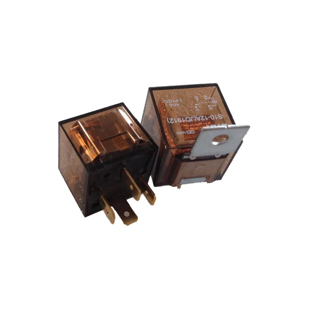 4 Pin JD1912 24V/40A Automobile relay with Insert S10-12A Oil cut-off power relay Dc relay Normally open