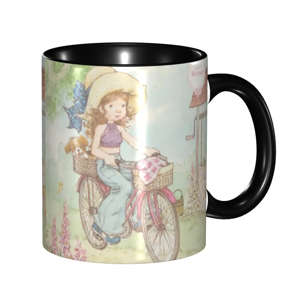 

Sarah Kay Cartoon Animation Coffee Mugs DIY Personalized Ceramic Tea Milk Mug