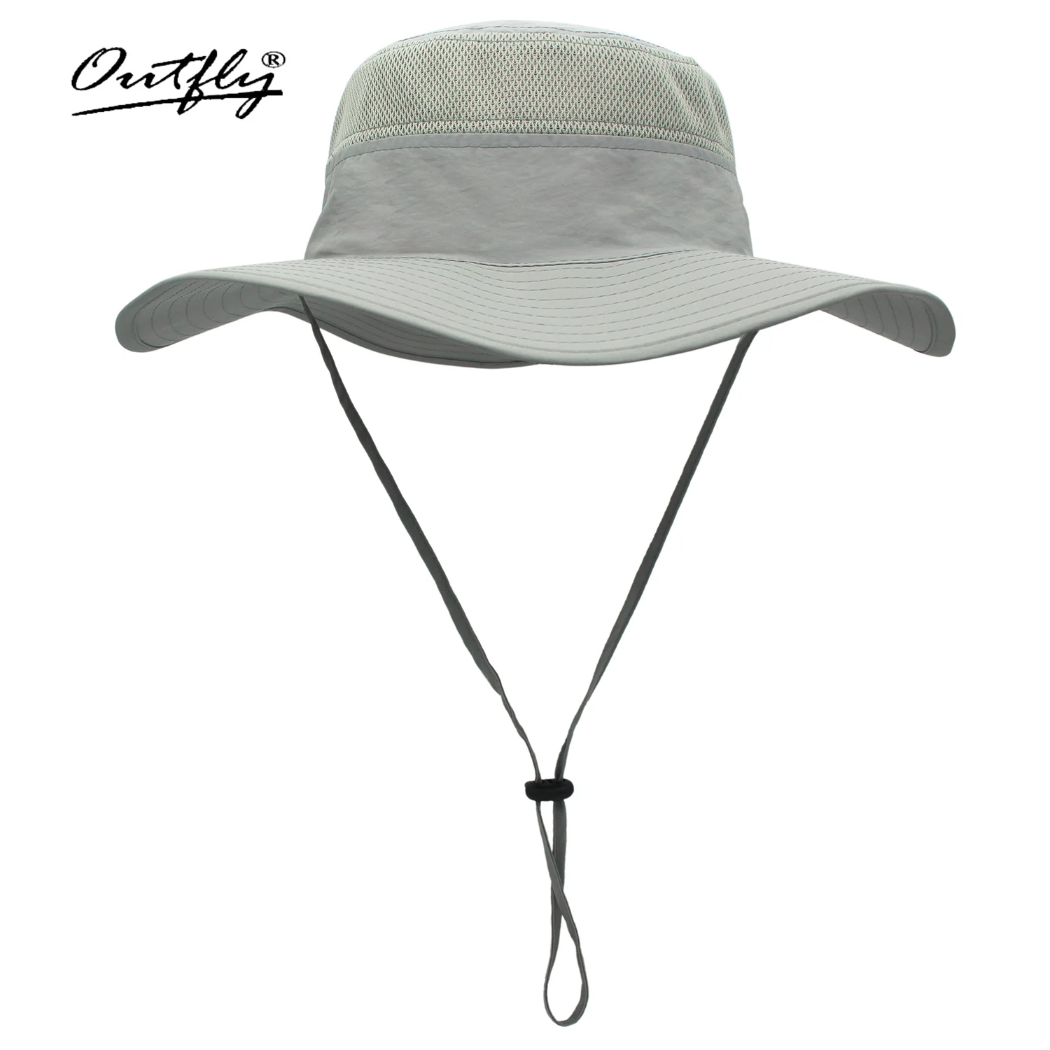 Hats for Bucket hat women  Men\'s Fisherman Sunscreen Sun Hat Panama Hat Fishing Breathable Net Quick-drying Big Hat Hiking Hat