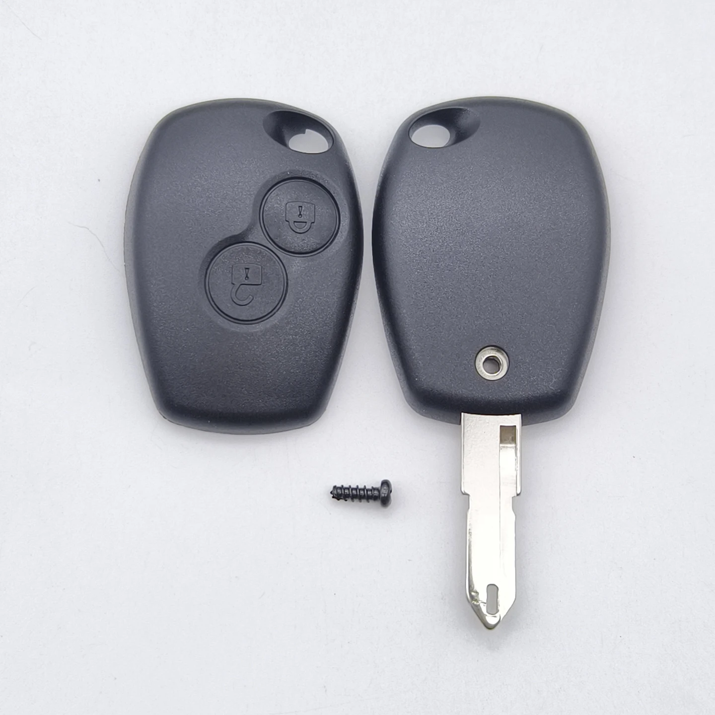 Cocolockey Afstandsbediening Sleutel Shell Fob Case Fit voor Renault Clio Modus Twingo Kangoo 3 Knop Lege Autosleutels 206 Blade vervanging