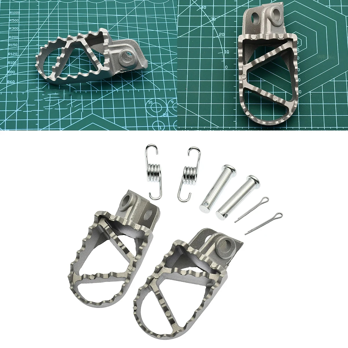 CNC Foot Rests Footrest footpegs Pegs Pedals For KTM EXC SX XCF SXF XC XCW XCFW 65 85 125 150 200 250 300 350 450 ADVENTURE 990