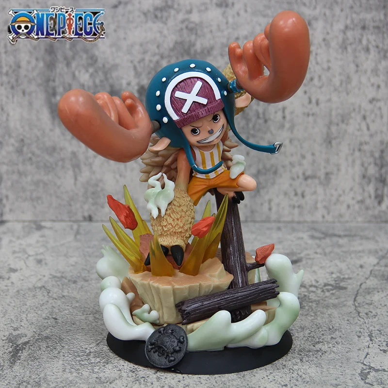 

22cm One Piece Pt New Chopper Tony Corner Enhanced Doll Model Gk Statue High Quality Pvc Model Collect Ornaments Boy Gift Toys