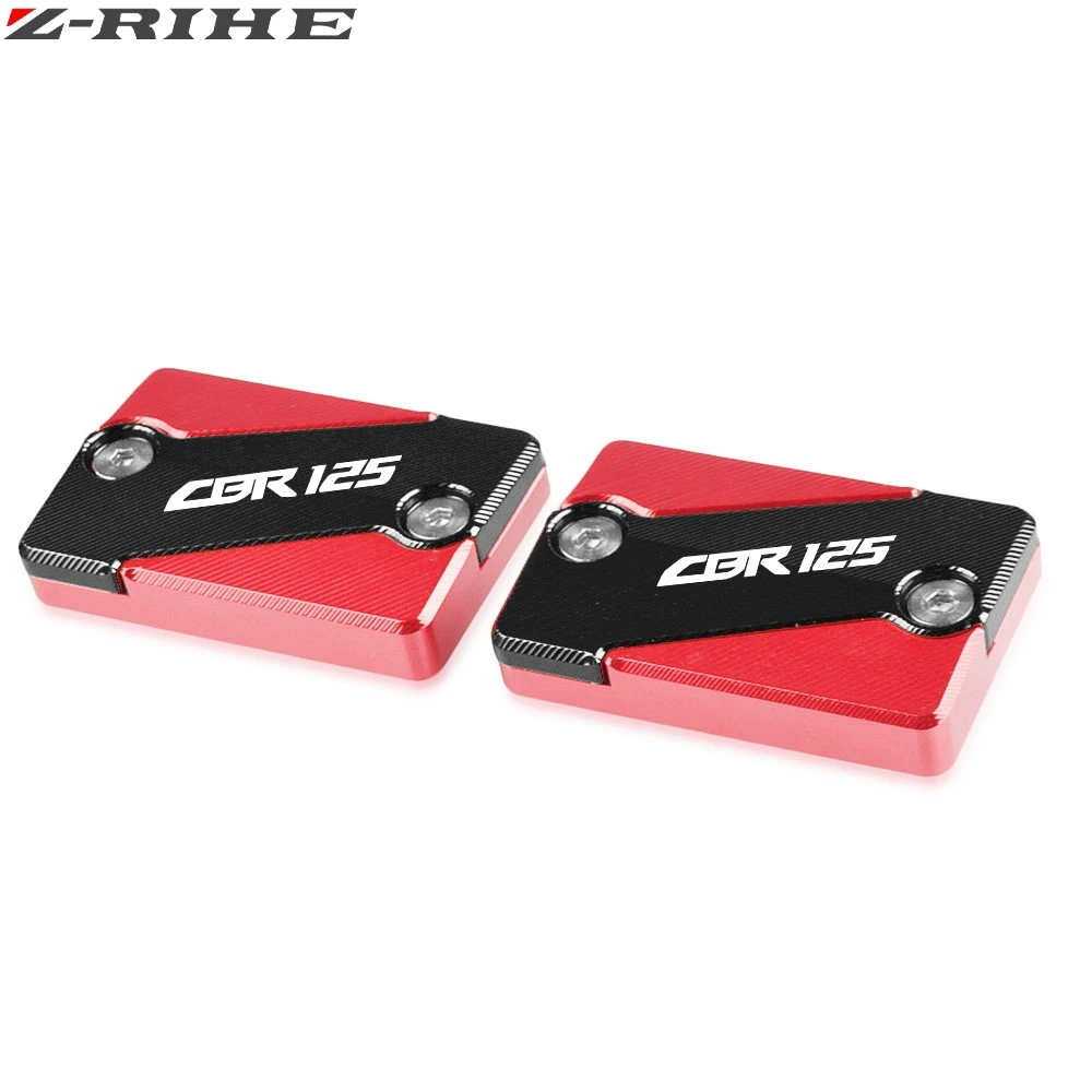 Motorcycle Accessories Fits For HONDA CBR125 CBR 125 2009 2010 2011 2012 2013 Aluminum Brake Fluid Reservoir Cap Covers CBR125