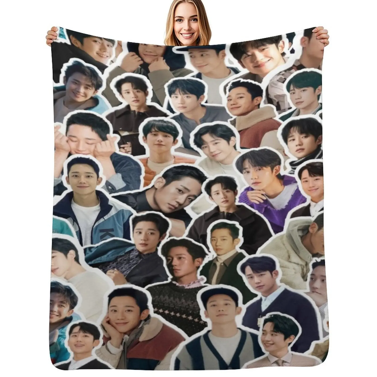 

Jung Hae In Throw Blanket Bed Thermal Extra Large Throw Sleeping Bag Blankets