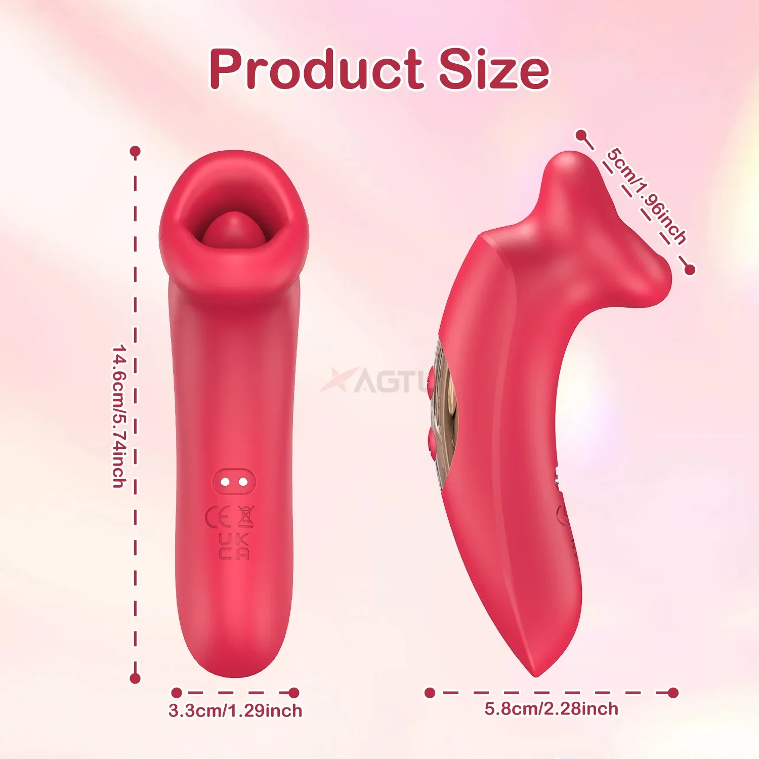 Klitorisstimulator med vakuumsug för kvinnor rabbit vibrator_voghion.com
