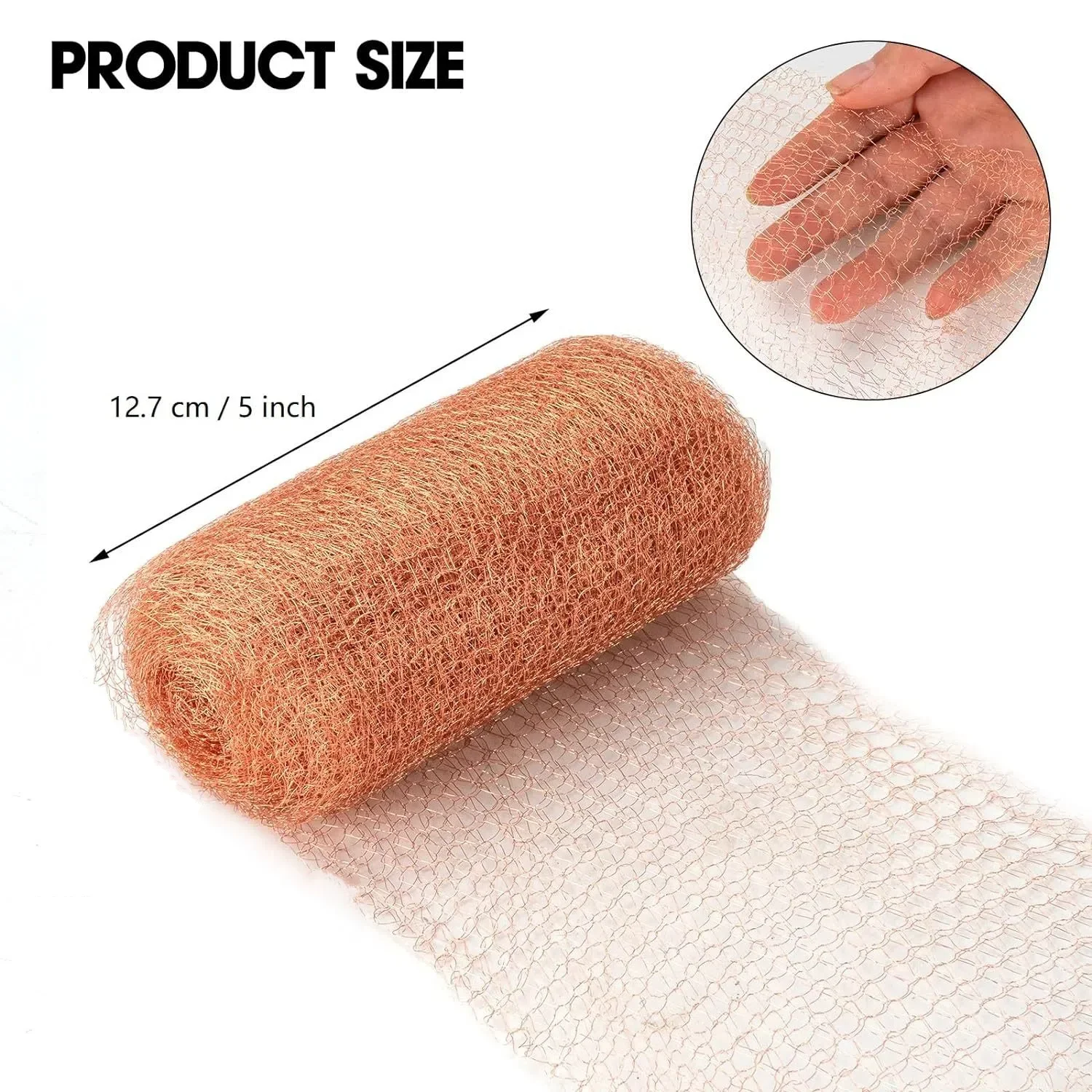 Copper Mesh Squirrel Repeller Outdoor Flexible Trap Anti-rat And Anti-Insect Animal Control Mesh For Garden Home