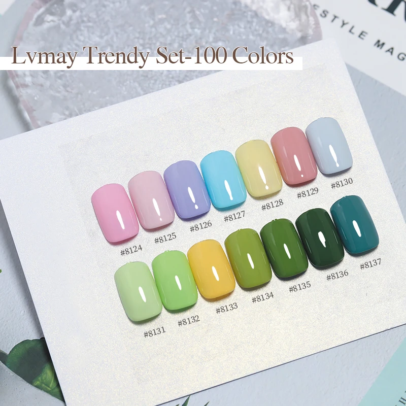 Ibdgel 15ml Trendy Set 100 Col - Nail Gel Polish Set recension och pris