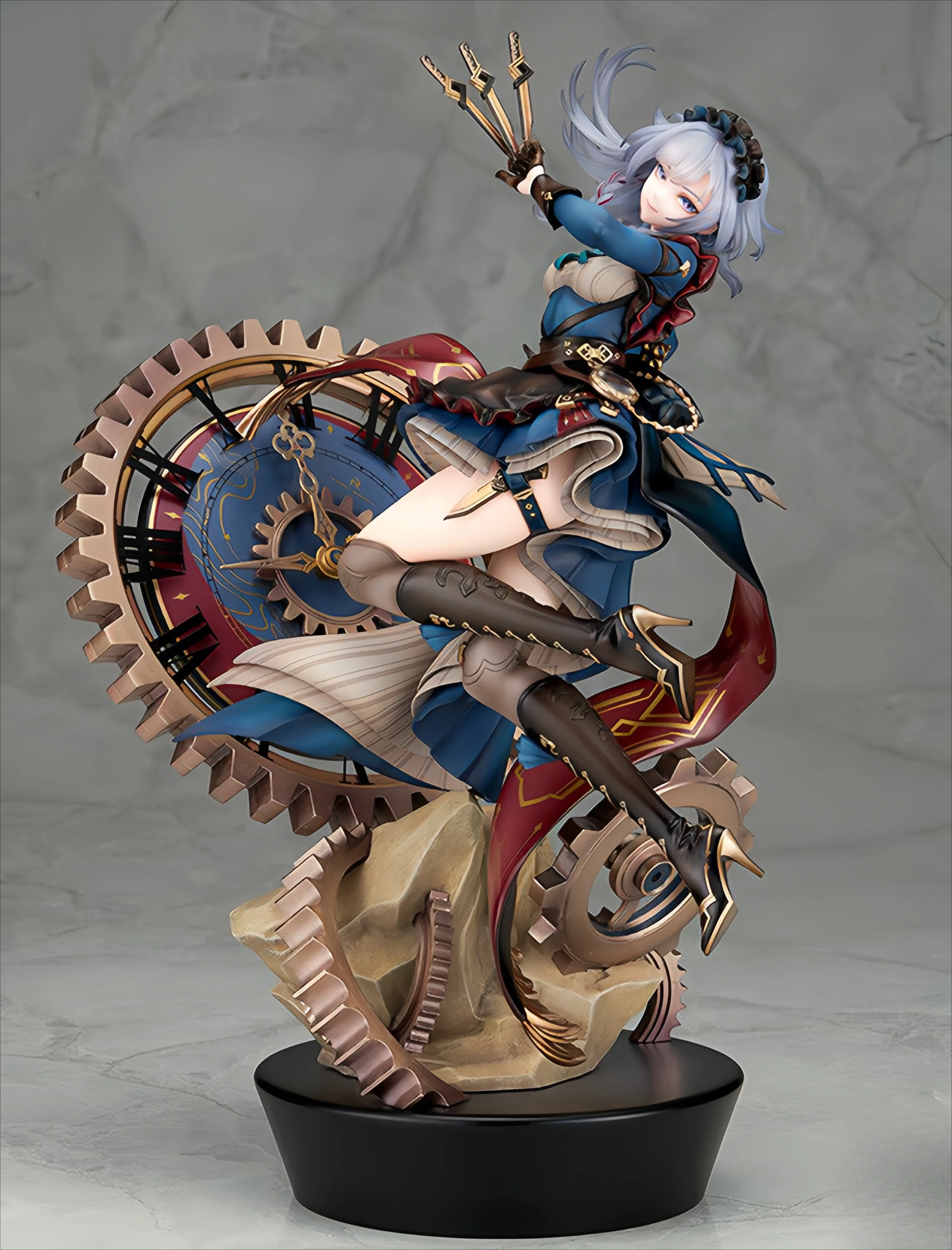 

New Model Toy Action Figurals Statue Touhou Project Izayoi Sakuya Game Figures Collectible Character Sculpture Anime Figurine