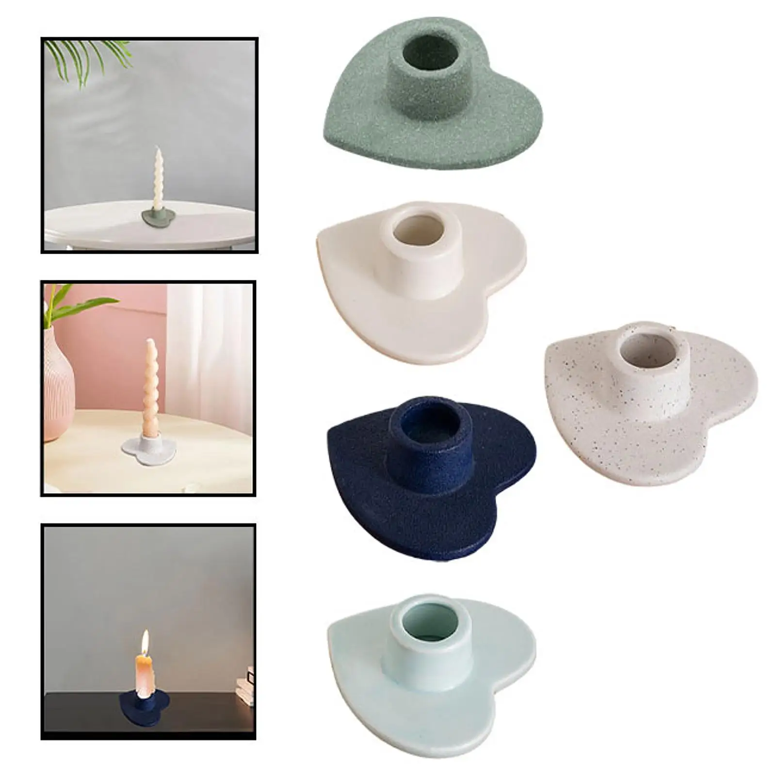 Candle Holder Practical Holiday Gift Centerpiece Table Display Candlesticks Candlestick Holder for Bar Dining Room Home Office