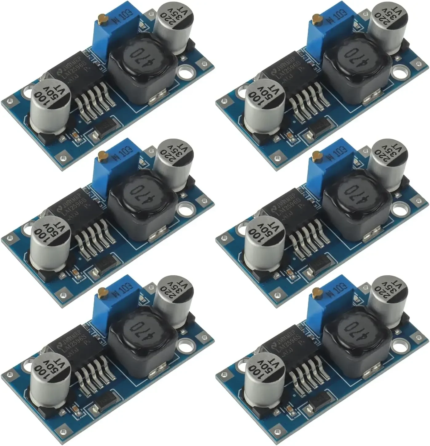 LM2596 Step Down Module DC to DC Adjustable Buck Converter Voltage Regulator Conversion Power Supply Module LM2596