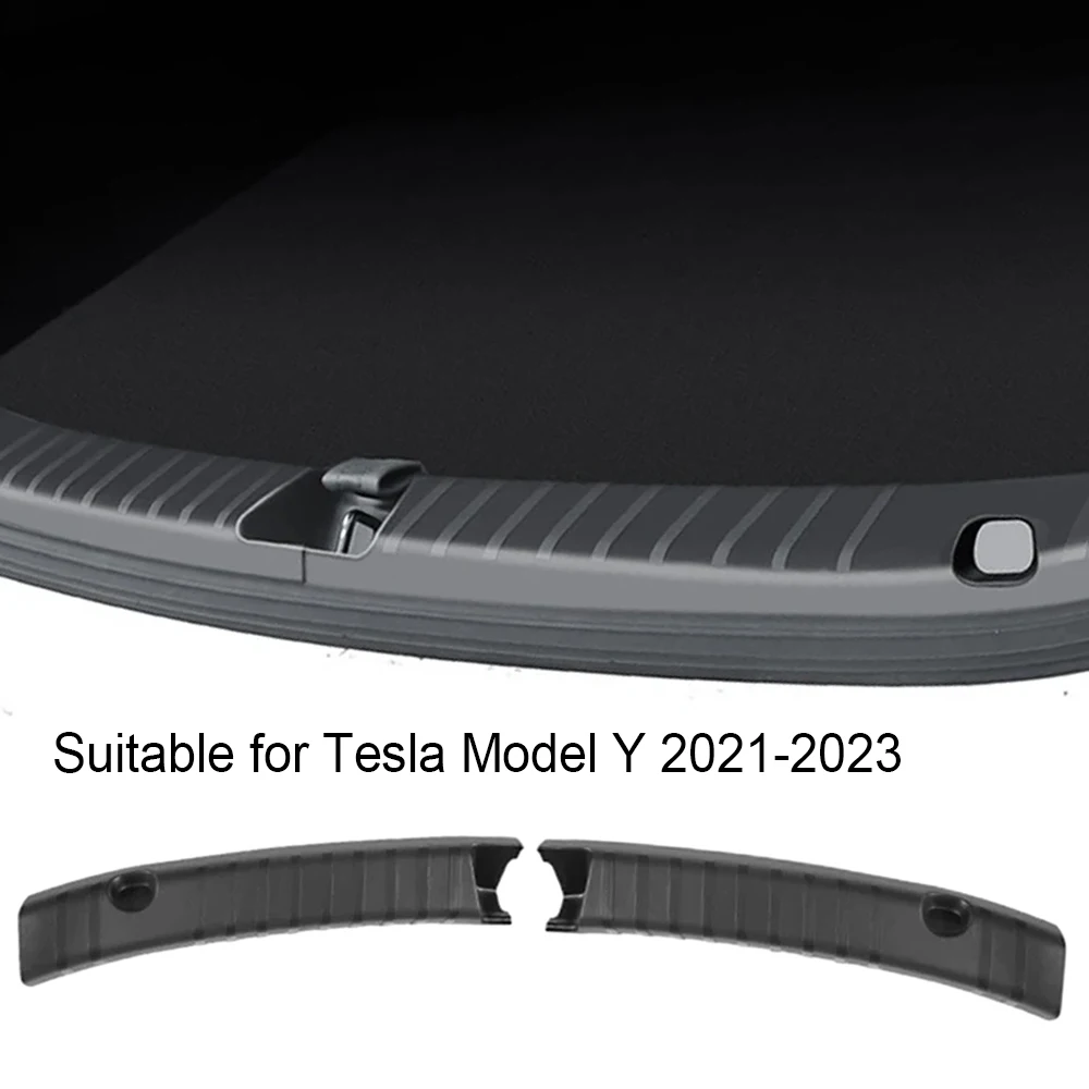 Kofferbak Instaplijsten Guards Achterbumper Guards Protector Anti-kras Cover Voor Tesla Model Y 2021 2022 2023 accessoires