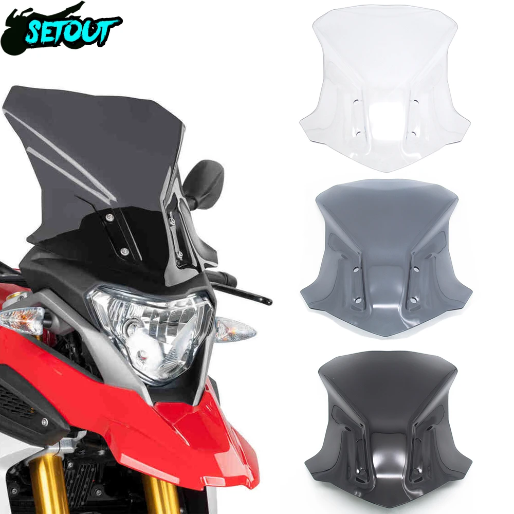 For BMW G310GS 17-19 G 310 GS 2017 2018 2019 Travel motorcycle accessories windshield motorcycle windshield wind deflector