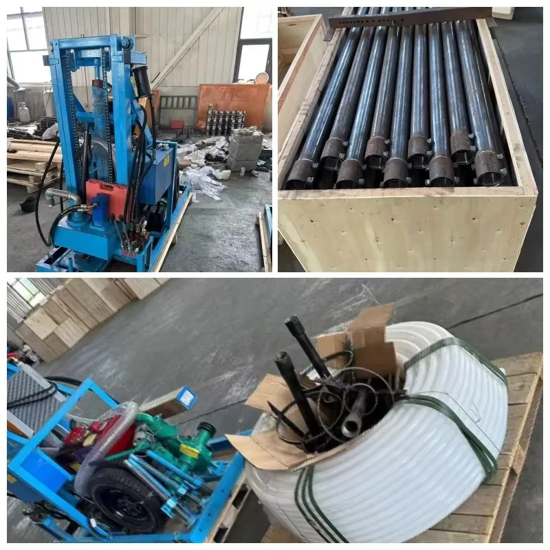 Hydraulic Core Drilling Rig Motor High Performance for Water Well And Mining Use 180m Depth - Hot Selling Drilling Machine
