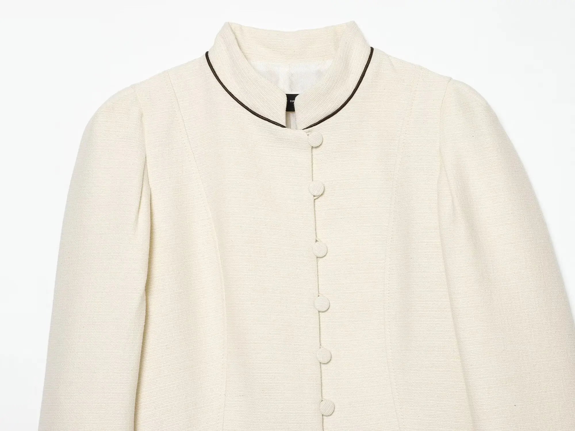 KONDALA Eleganter Schicker Schlanker Damen-Blazer 2026 Trendige Kontrastfarben Verzierte Knöpfe Blazer Damen Streetstyle Pendler-Blazer – Detail 6