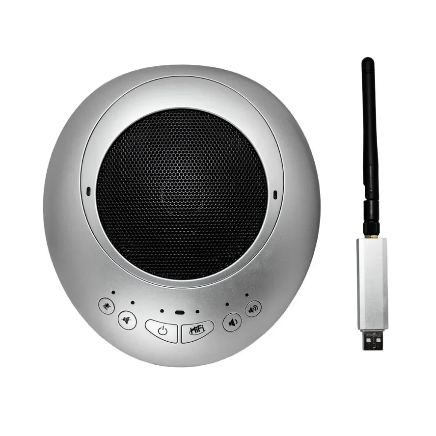 Cheap USB Speakerphone Microphone Wireless Conference System With ANS AGC