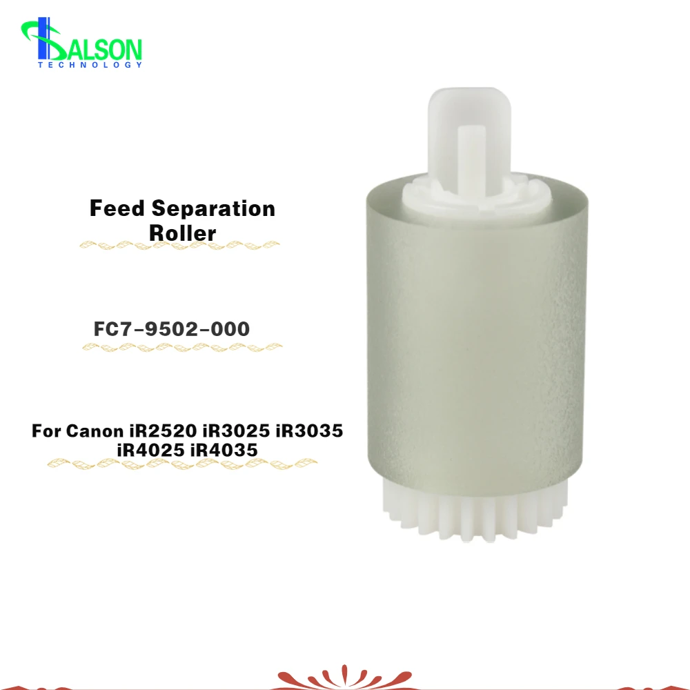 Compatible FC7-9502-000 Feed Separation Roller Long Life Apply to Canon iR2520 iR3025 iR3035 iR4025 iR4035 Printer Accessories