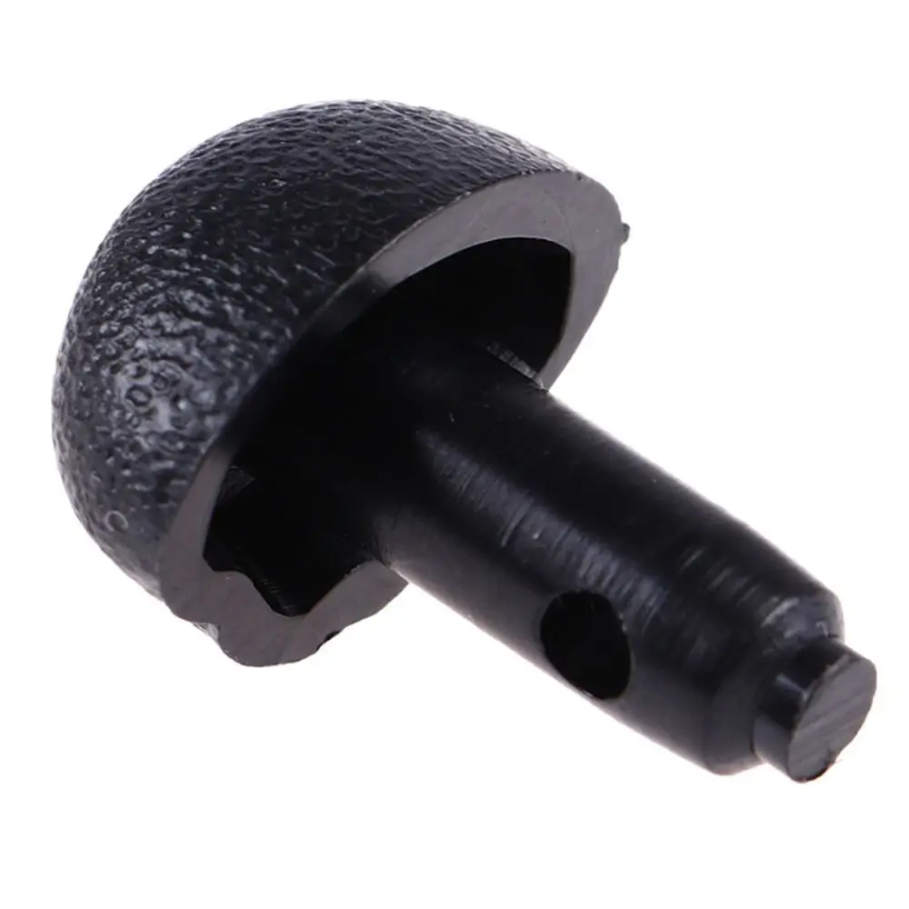 Narizes De Cão De Plástico Para Artesanato, Nariz Preto Plug-in, Nariz De Boneca Animal, Acessórios DIY, 15mm, 18mm, 21mm