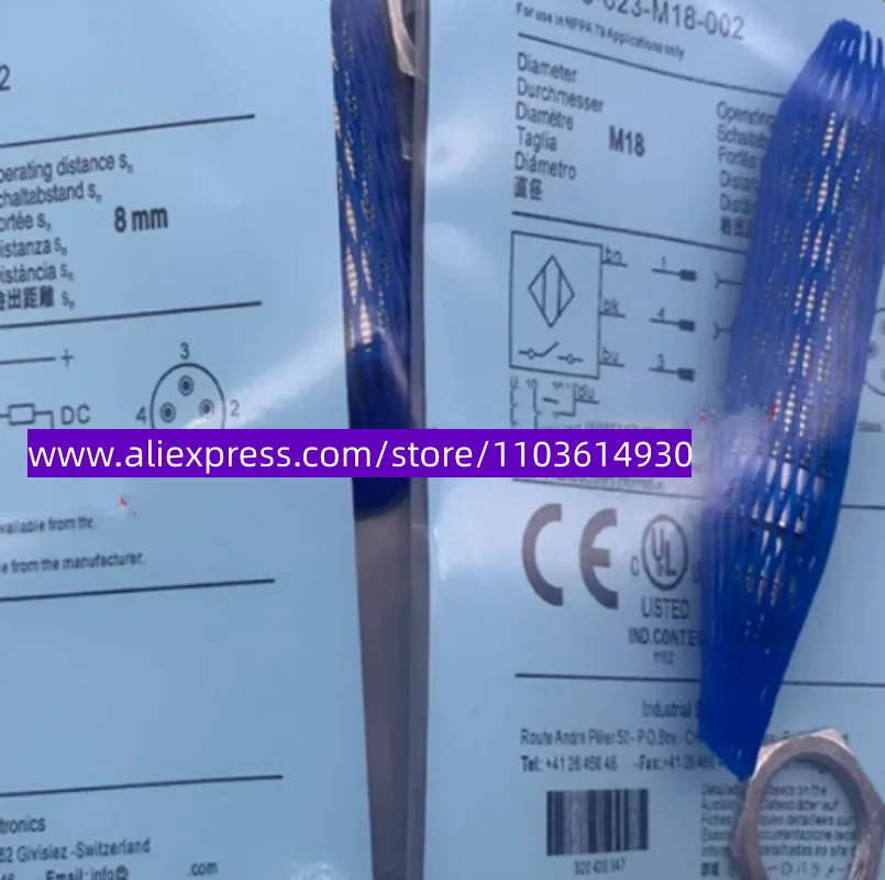 

3 шт. новый переключатель приближения DW-AS-631-M18-002 DW-AD-631-M18-120 DW-AD-621-M18-120 DW-AD-623-M18-120 DW-AS-621-M18-002