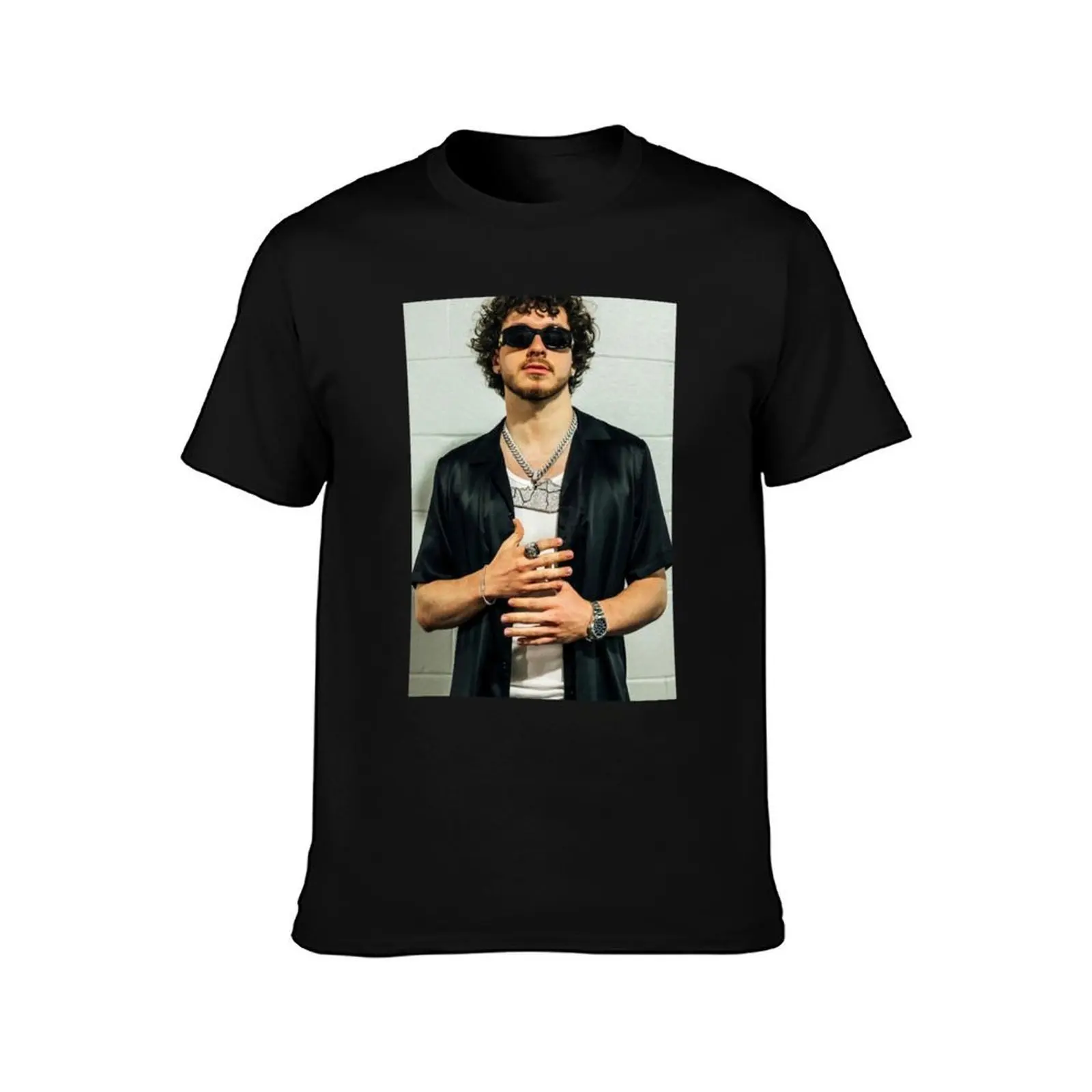 Jack Harlow has the world at his feet T-Shirt Functional Casual Short Sleeve Tee T-Shirt