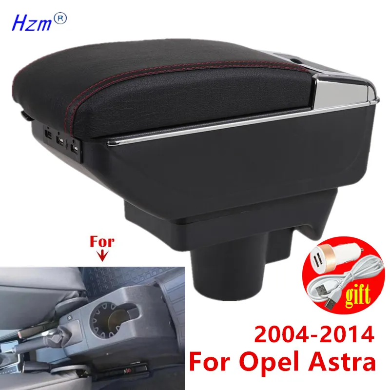 Für Opel Astra H Armlehnenbox, für Opel Astra H 2004-2014, Mittelkonsole Aufbewahrungsbox, spezielles Nachrüstzubehör für den Innenraum