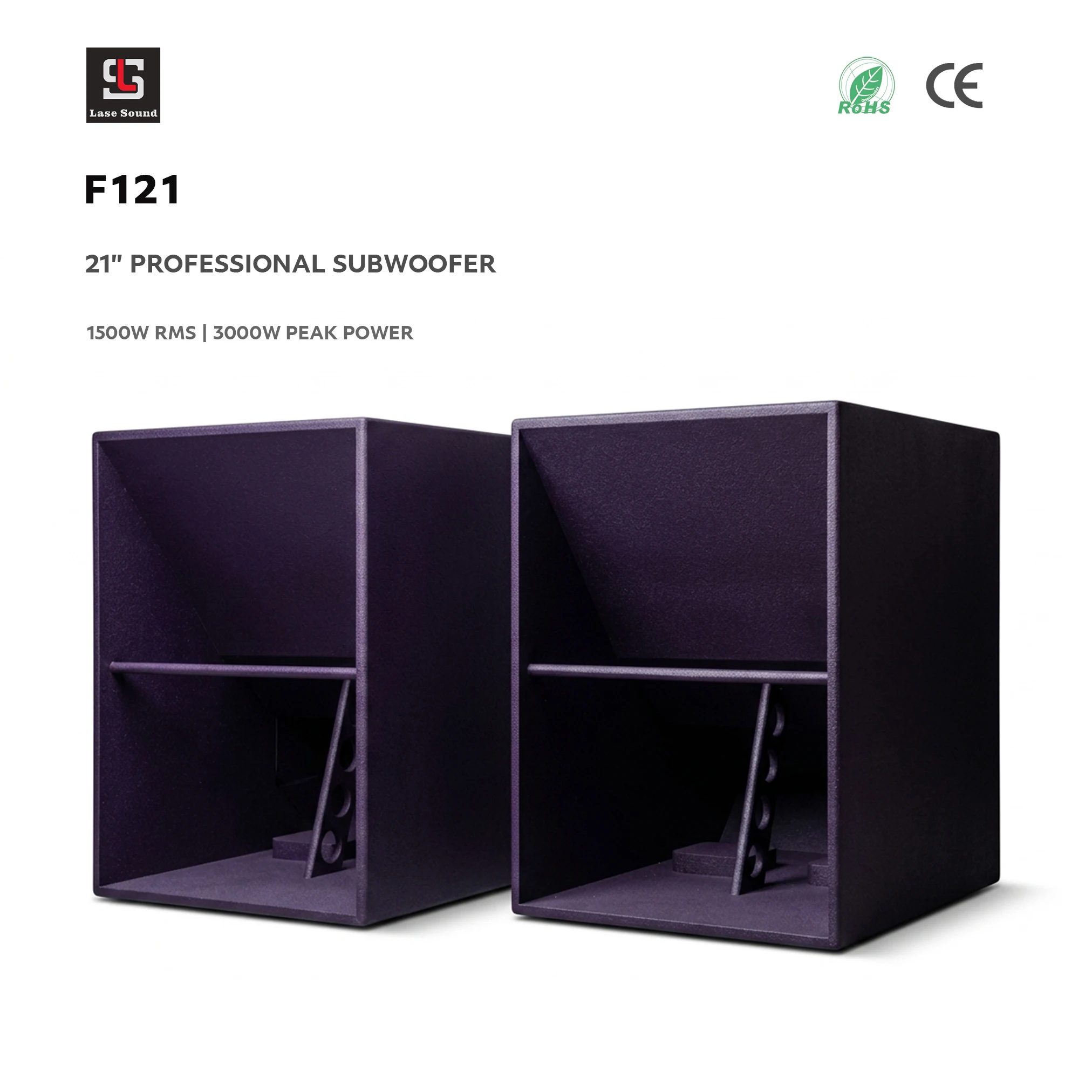 Professional 21 Inch Subwoofer 3000W Peak Outdoor Concert Speakers High Power Stage Event PA Audio System Bass Loudspeaker