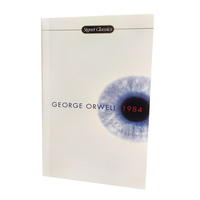 1984 By George Orwell - Dystopian Classic, English Literature, Paperback Book (Modern & Contemporary Fiction)