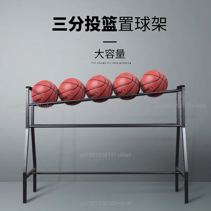 Three-Point Shooting Practice Ball Cart Mobile Basketball Storage Cart Training Camp Storage Rack Ball Placement Stand