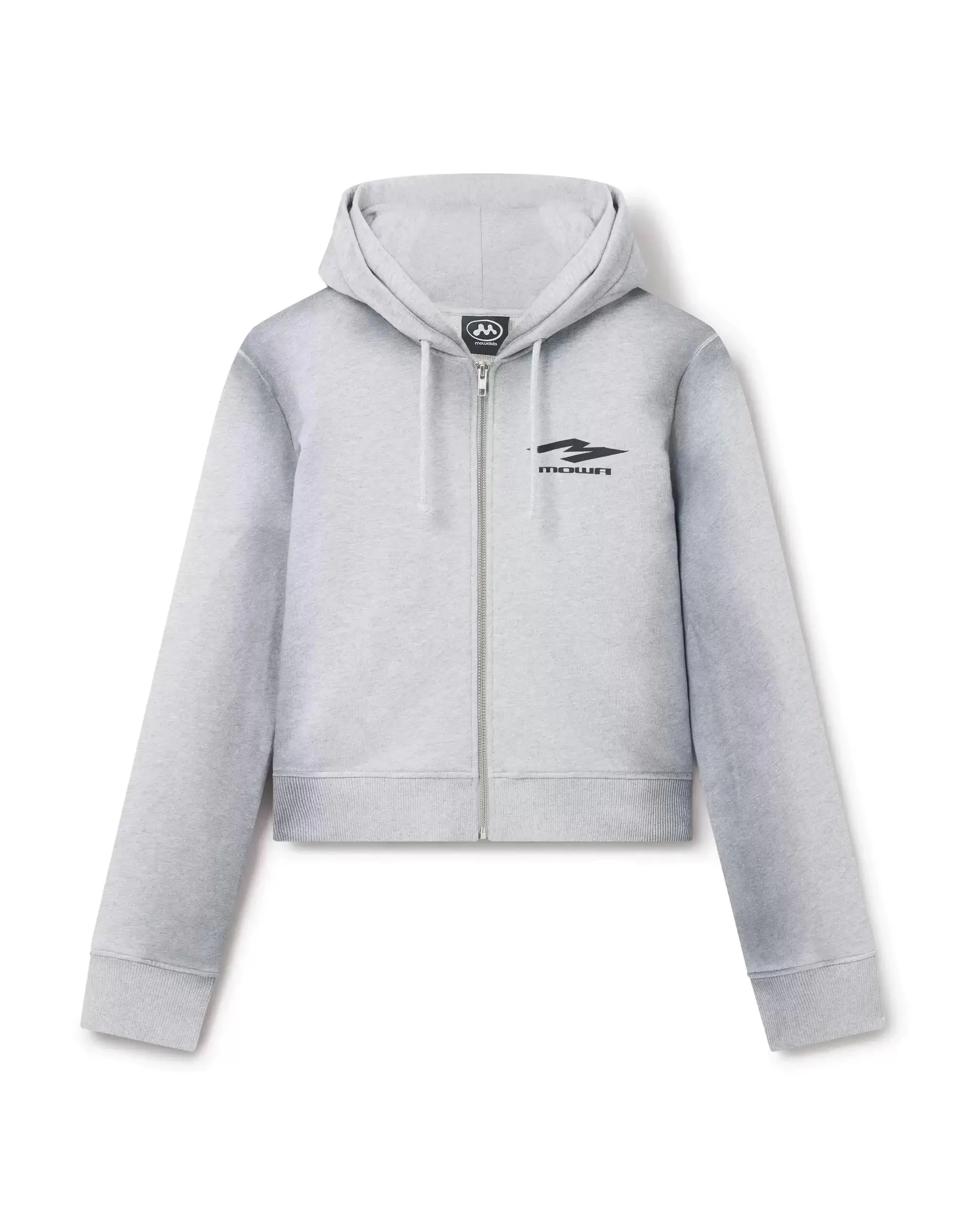 

2025 Mowalola Hoodie vintage dyed double layered hooded zipper sweatshirt WY1388