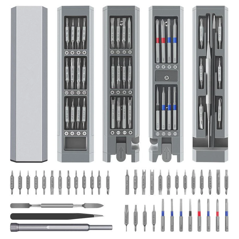 71 in 1 Screwdriver Set Precision Screw Driver Bit Professional Multi-Function Repair Tool for Phone Watch PC