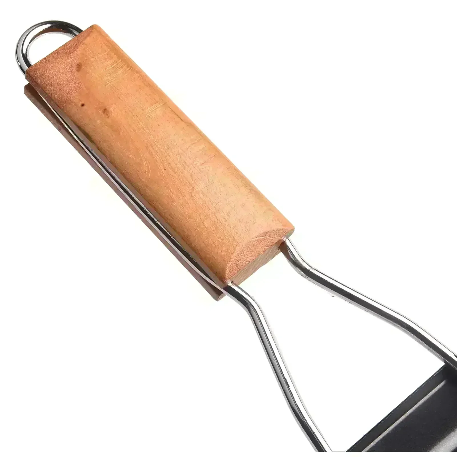 

Essential Kitchen Tool Compact Cast Iron Frying Pan Featuring a Convenient Folding Handle and Scratch Resistance