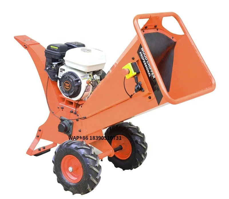 Professional 7.5hp Petrol Garden Chipper Shredder or Wood Chipper with CE TUV ISO