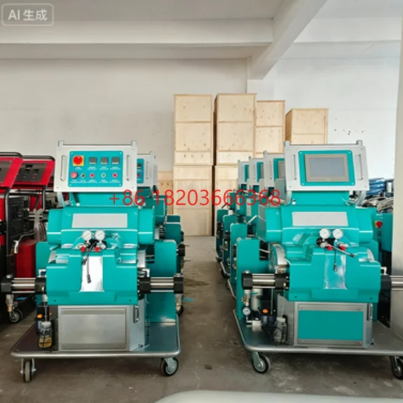 

YG Customized Close Cell Polyurethane Spray Foam Insulation Polyol Isocyanate Raw Material 19kw Spray Coating Machine