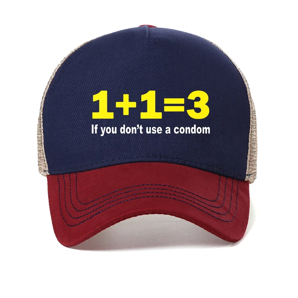 Programmer Printed cap Casual Loose Streetwear Cool Men mesh baseball caps fashion unisex adjustable Snapback hat trucker hats