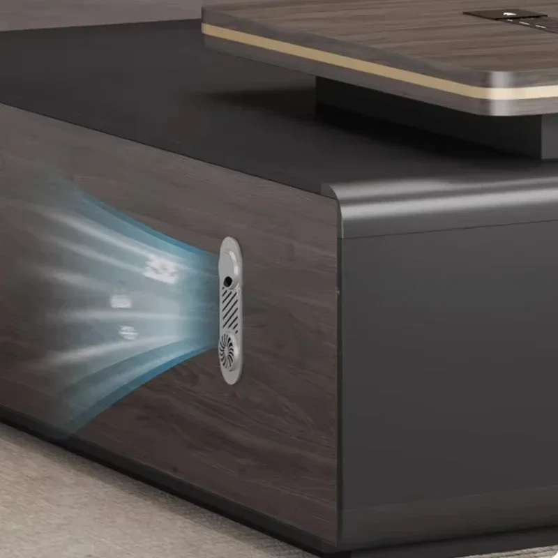 مكتب مكتب ذكي فاخر، نظام إدارة تصميم محطة الإرساء المدمج، مكتب شحن لاسلكي، أثاث الاتجاه #4