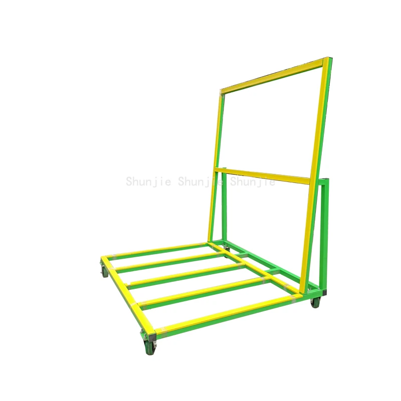 

Нагрузка 1500-2000 кг. Приподнятые тележки для вращения мастерской для готовых и полуфабрикатных дверей и окон. Тележка для обработки тарелок.