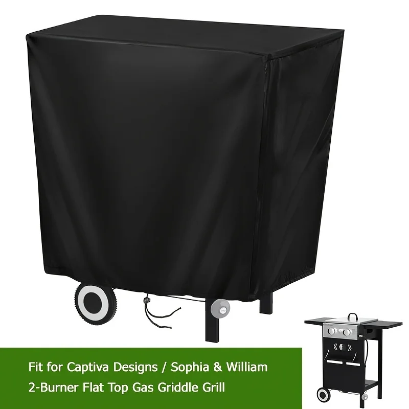 1pc BBQ Grill Cover, Waterproof Grill Cover For Captiva Designs, Heat Resistant, Weather Resistant，Size 37.8