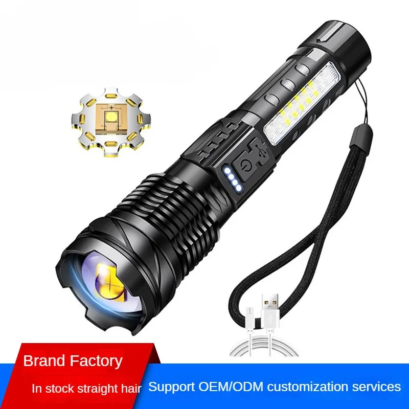 New 90000000LM High Power Rechargeable Led Flashlight Lighting Built-in 15000mAh Ultra Power Flashlights Tactical Torch Lantern