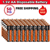 10-100PCS 1.5V AA Disposable Alkaline Dry Battery R6 for Led Light Toy Mp3 Camera Flash Razor CD Player Wireless Mouse Keyboard