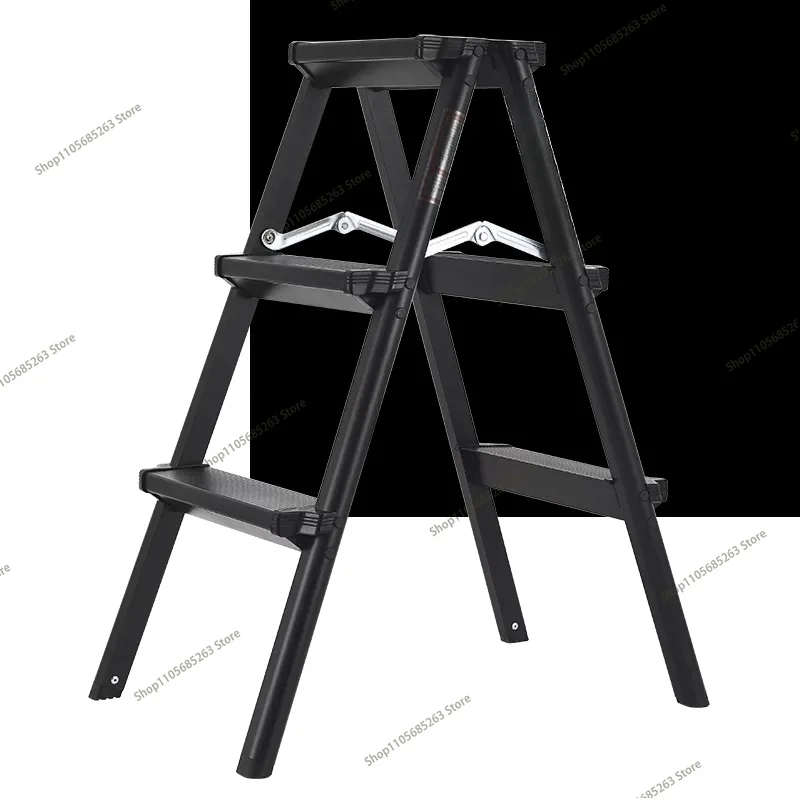Multifunctional Folding Ladder Aluminum Alloy Telescoping Ladder Two-stage Three-stage Four-stage Household Ladder