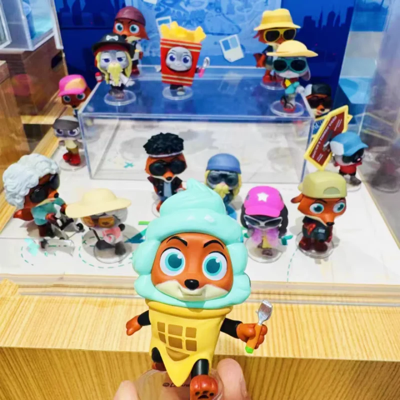 Zootopia 2 Discuss Partner Series Blind Box Trendy Desktop Ornament Garage Kit Collection Toy for Girls Birthday Gift