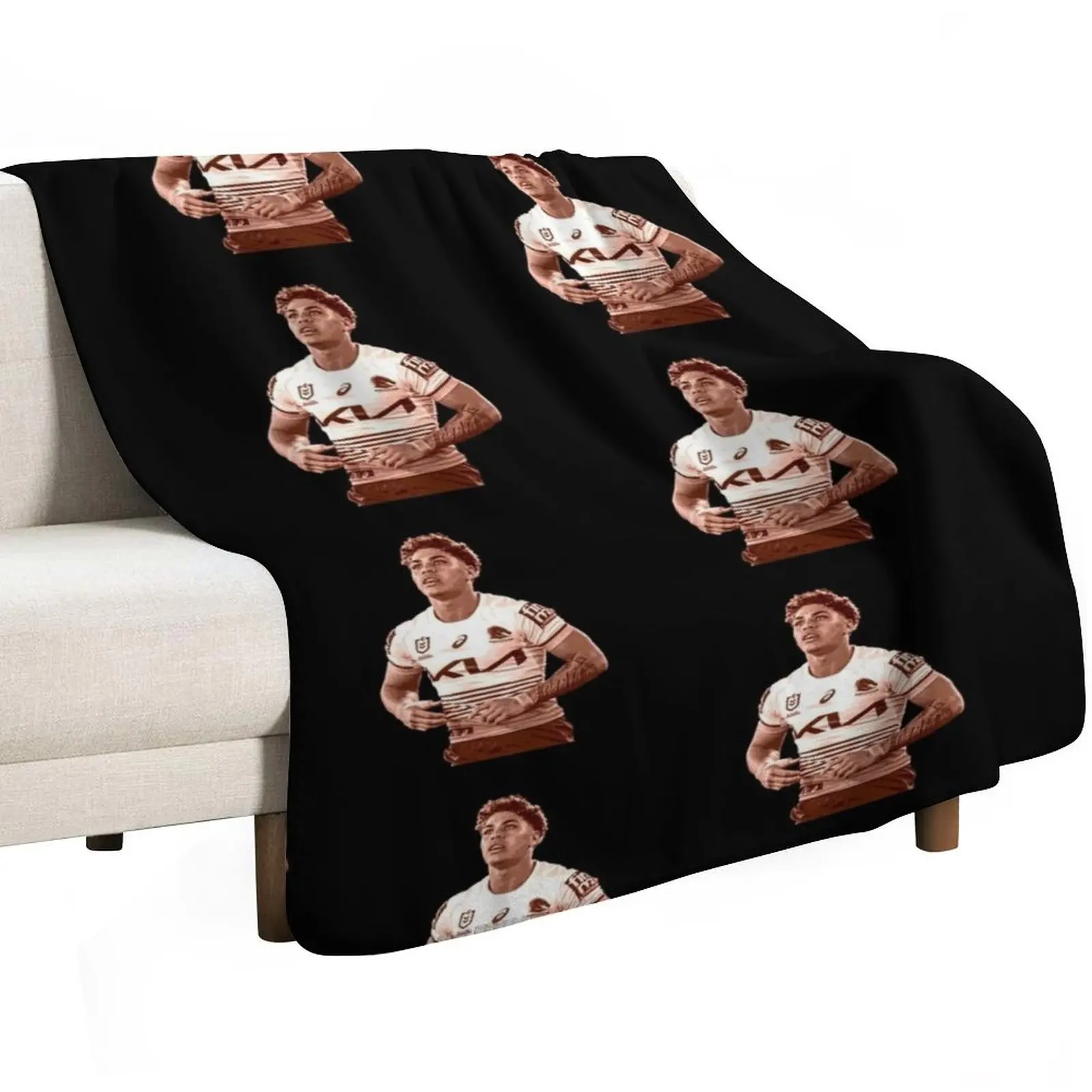 Reece Walsh hot orange posterised Throw Blanket Hairy for sofa Luxury Thicken Loose Blankets For Bed anime Blankets